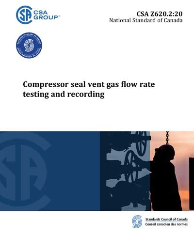 compressor seal vent testing|CSA Z620.2.